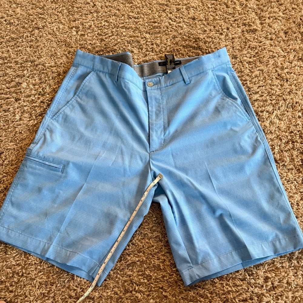 Men's Greg Norman Blue Casual Shorts Size 36